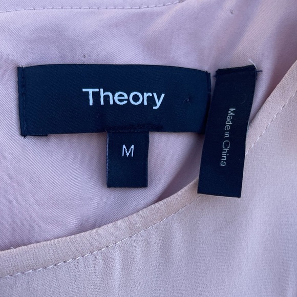 Theory silk blend tunic top - size M - Picture 4 of 4